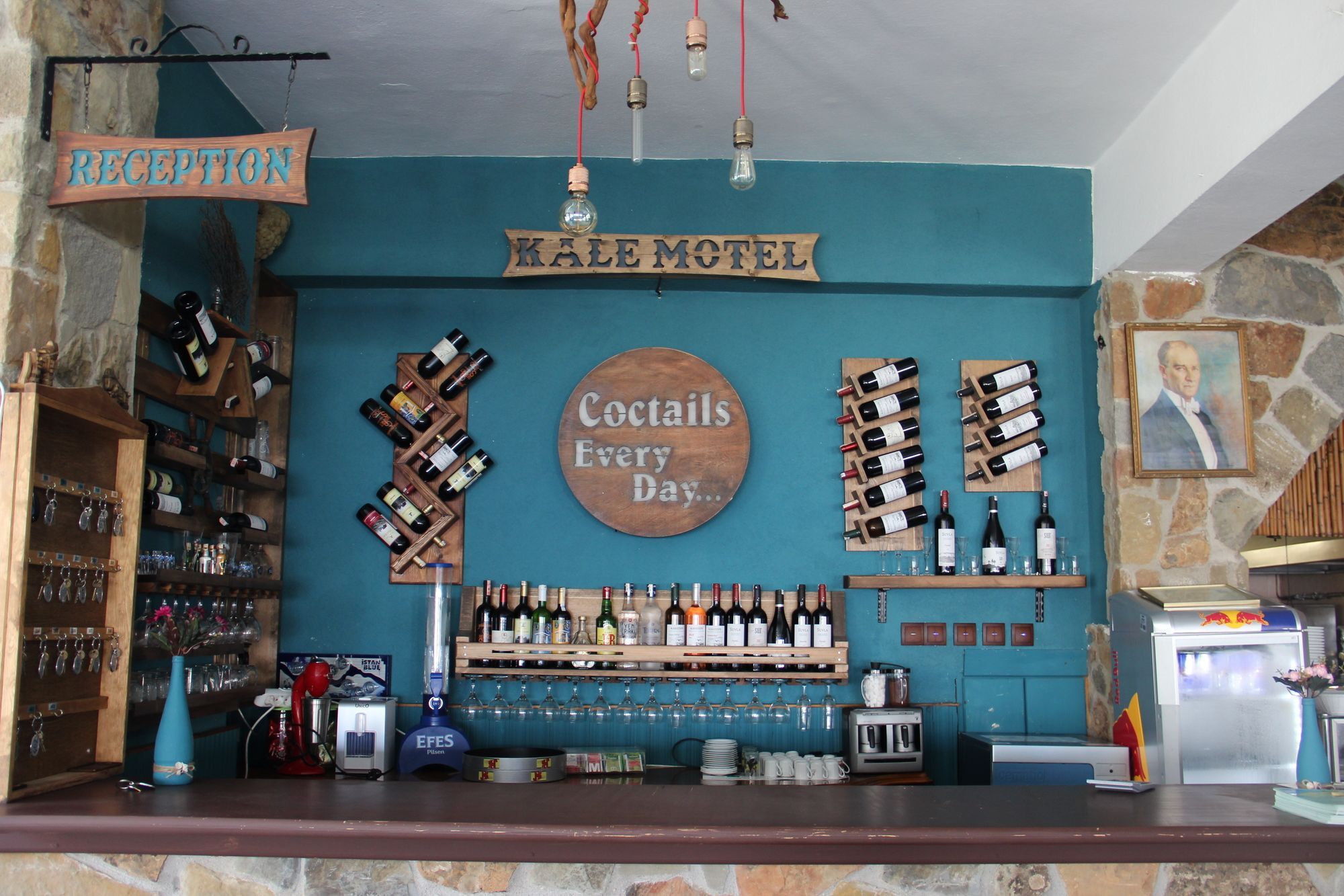 Kale Motel İmroz Bagian luar foto